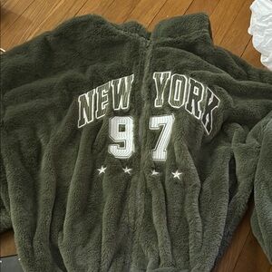 Green New York 97 Fleece Jacket
